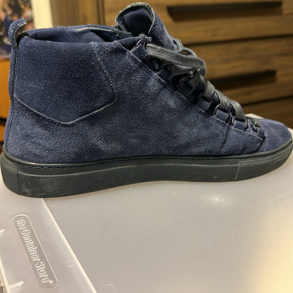 Balenciaga Sneakers - Navy Suede - Picture 5 of 11
